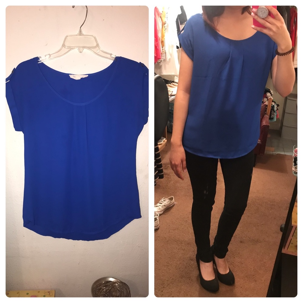 Blue Loose Blouse 💙